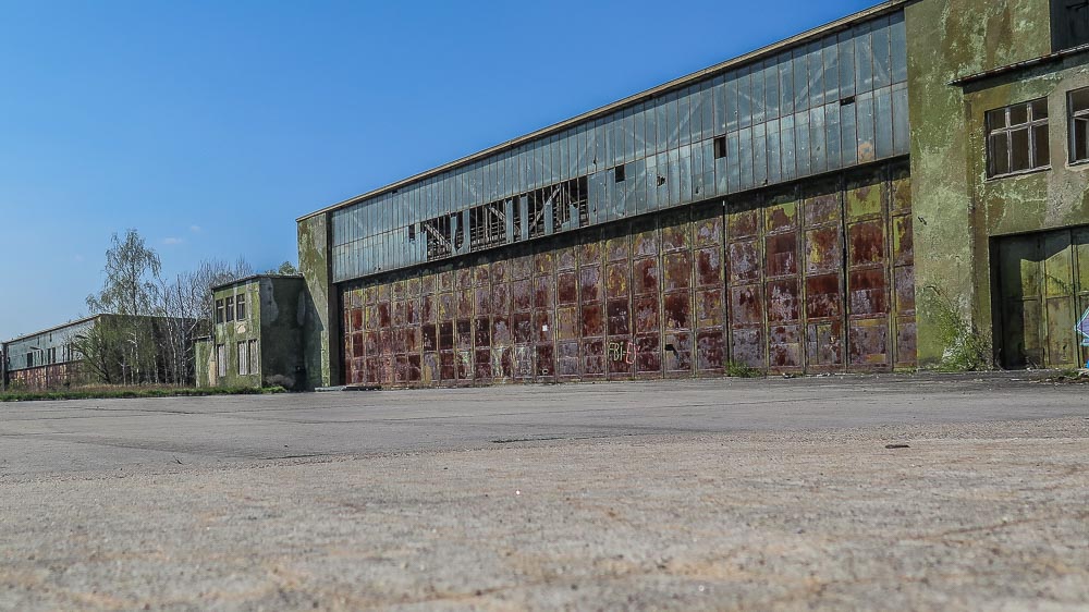 Verlassene Hangars Altes Lager Niedergörsdorf