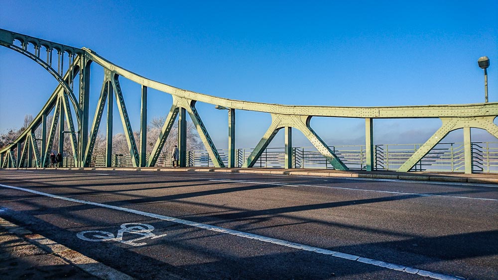 Spionenbrücke Glienicker Brücke Potsdam Berlin Spionenbrücke Glienicker Brücke Potsdam Berlin