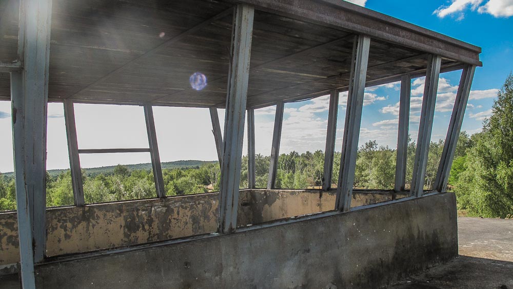 Tribüne Lieberose Lieberoser Heide