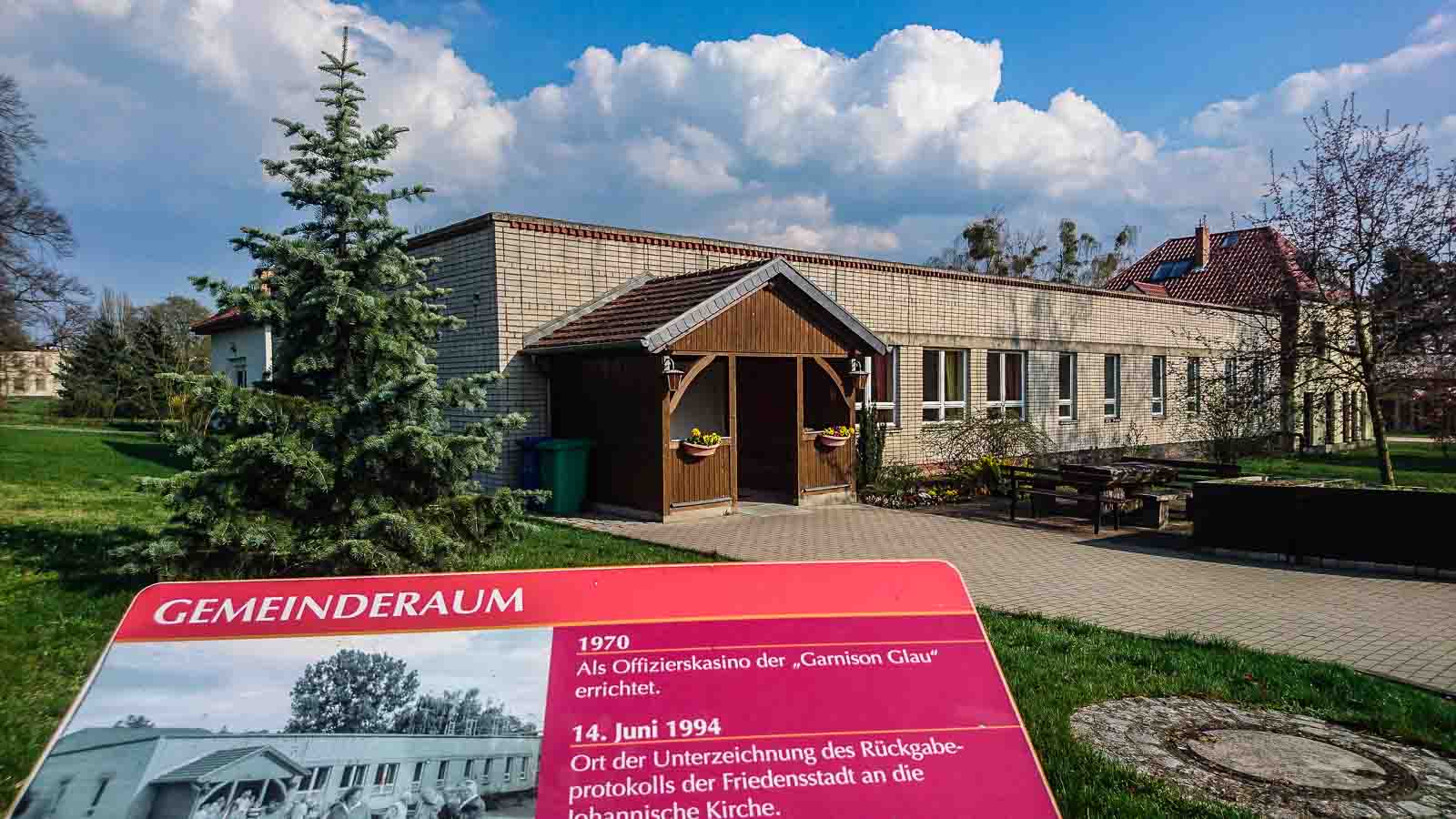 offizierskasino friedensstadt garnison glau