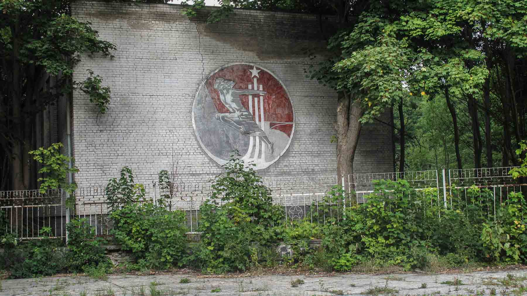 Sozialistischer Realismus Sowjetisches Wandrelief