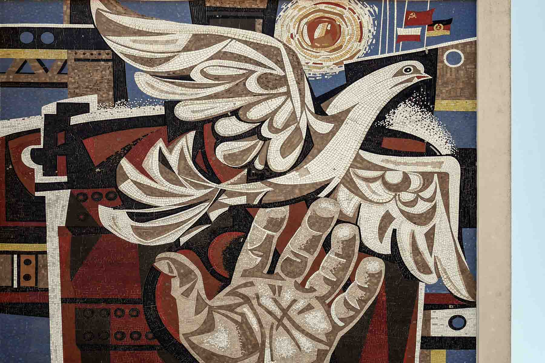 Mosaik Eisenhüttenstadt Walter Womacka