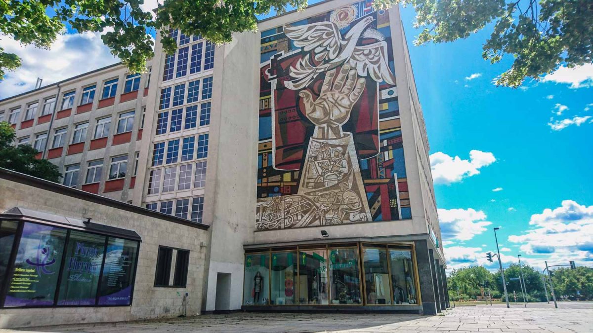 Sozialistisches Mosaik Eisenhüttenstadt