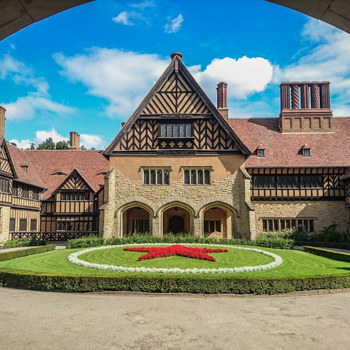 Schloss Cecilienhof Potsdam Roter Stern