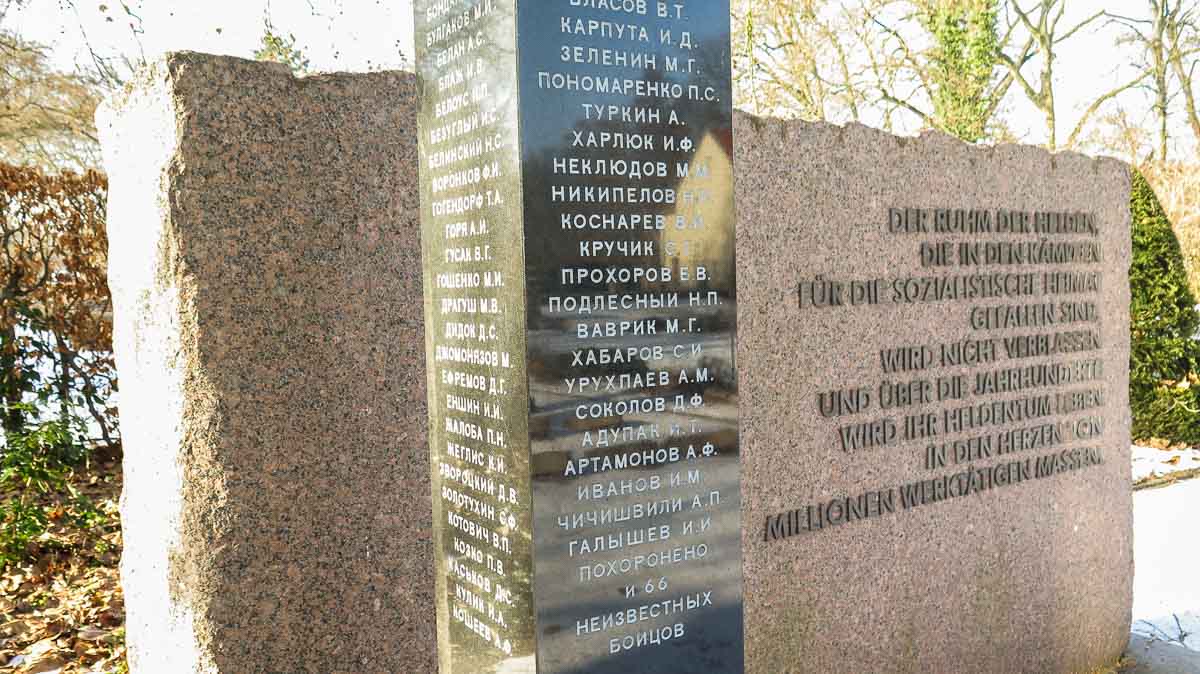 Gedenkstein Sowjetischer Ehrenfriedhof Treuenbrietzen