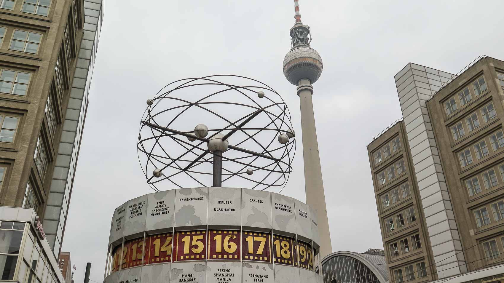 Weltzeituhr Alexanderplatz