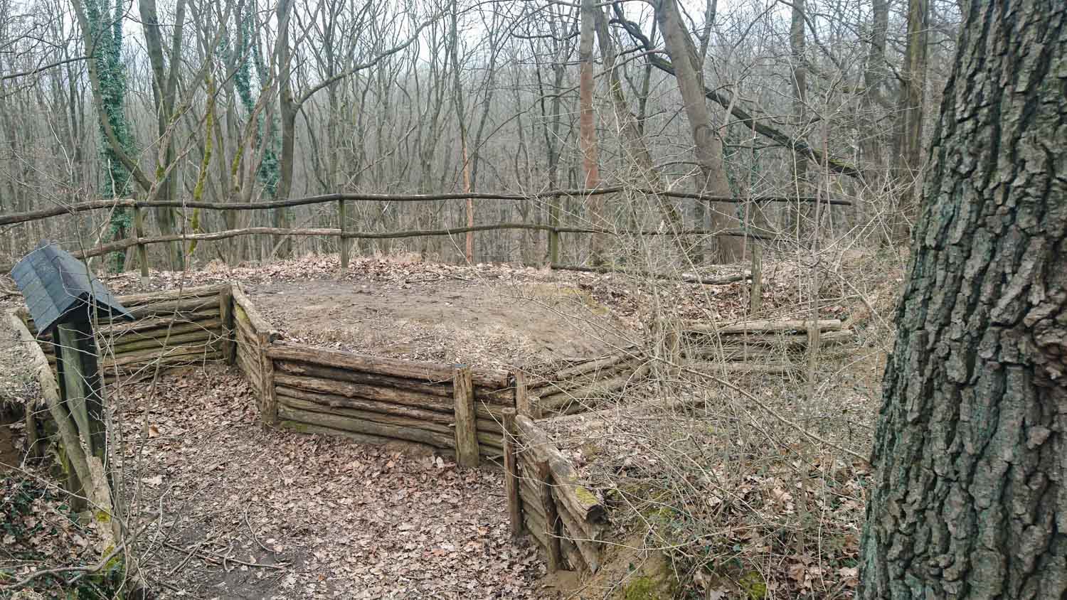 Schukow Gefechtsstand Seelower Höhen bei Reitwein