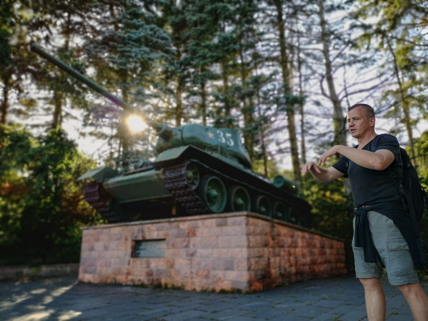 T34 Panzer Brandenburg Havel Radtour