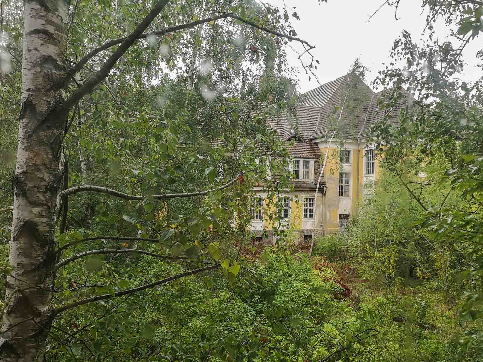 Verlassene sowjetische Schule in Brandenburg
