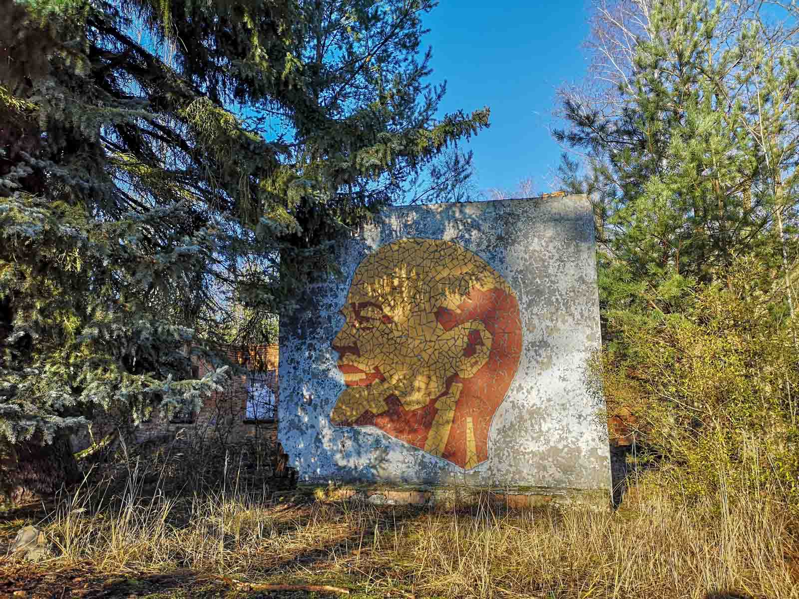Lenin Bild in -Little Prypjat- in Deutschland