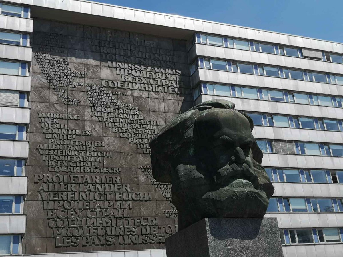 Karl Marx Kopf Chemnitz