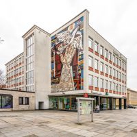 Lindenzentrum Eisenhüttenstadt Mosaik Walter Womacka