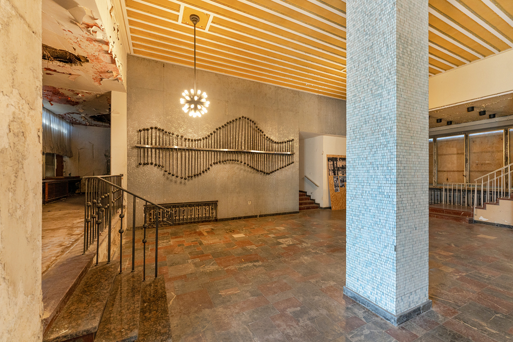 Hotel Lunik Eisenhüttenstadt Kunst am Bau DDR